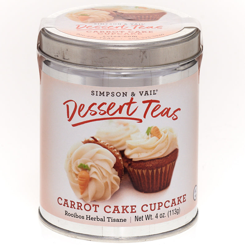 Carrot Cake Cupcake Rooibos Herbal Tisane – Simpson & Vail