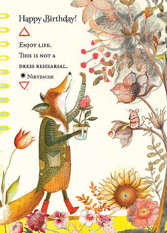 woodland creatures card cover