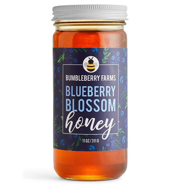 Blueberry Blossom Honey, 11oz jar