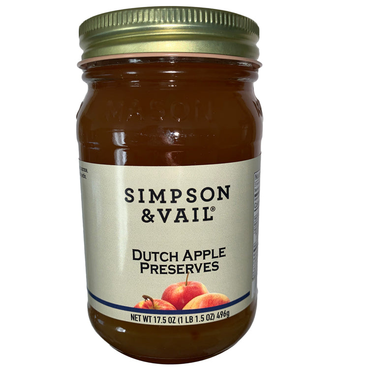 dutch apple preserves jar