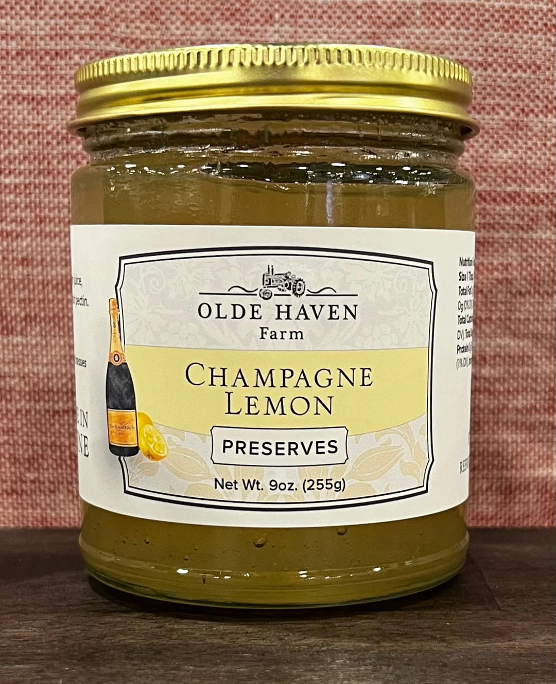 Olde Haven Champagne Lemon Preserves Jar
