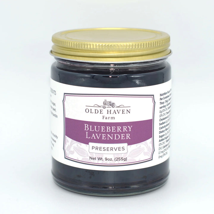 Olde Haven Blueberry Lavender Preserves Jar