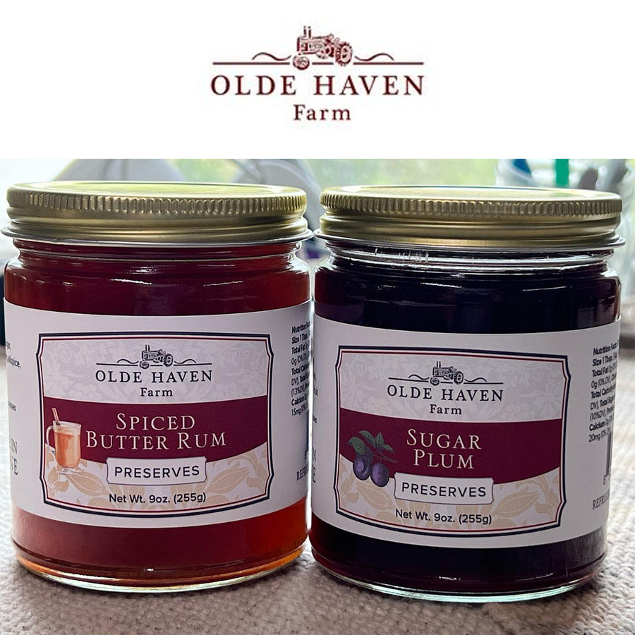 Olde Haven Preserves Jars