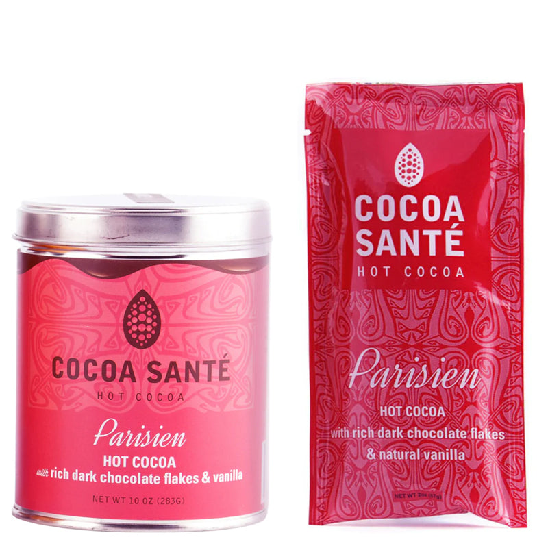 Cocoa Sante Parisien Tin and Single Serve Packet