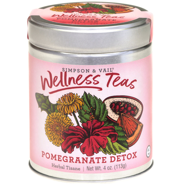 Pomegranate Detox Herbal Tisane – Simpson & Vail