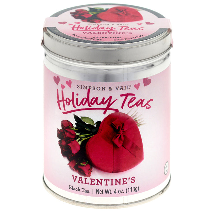 valentine's tea tin