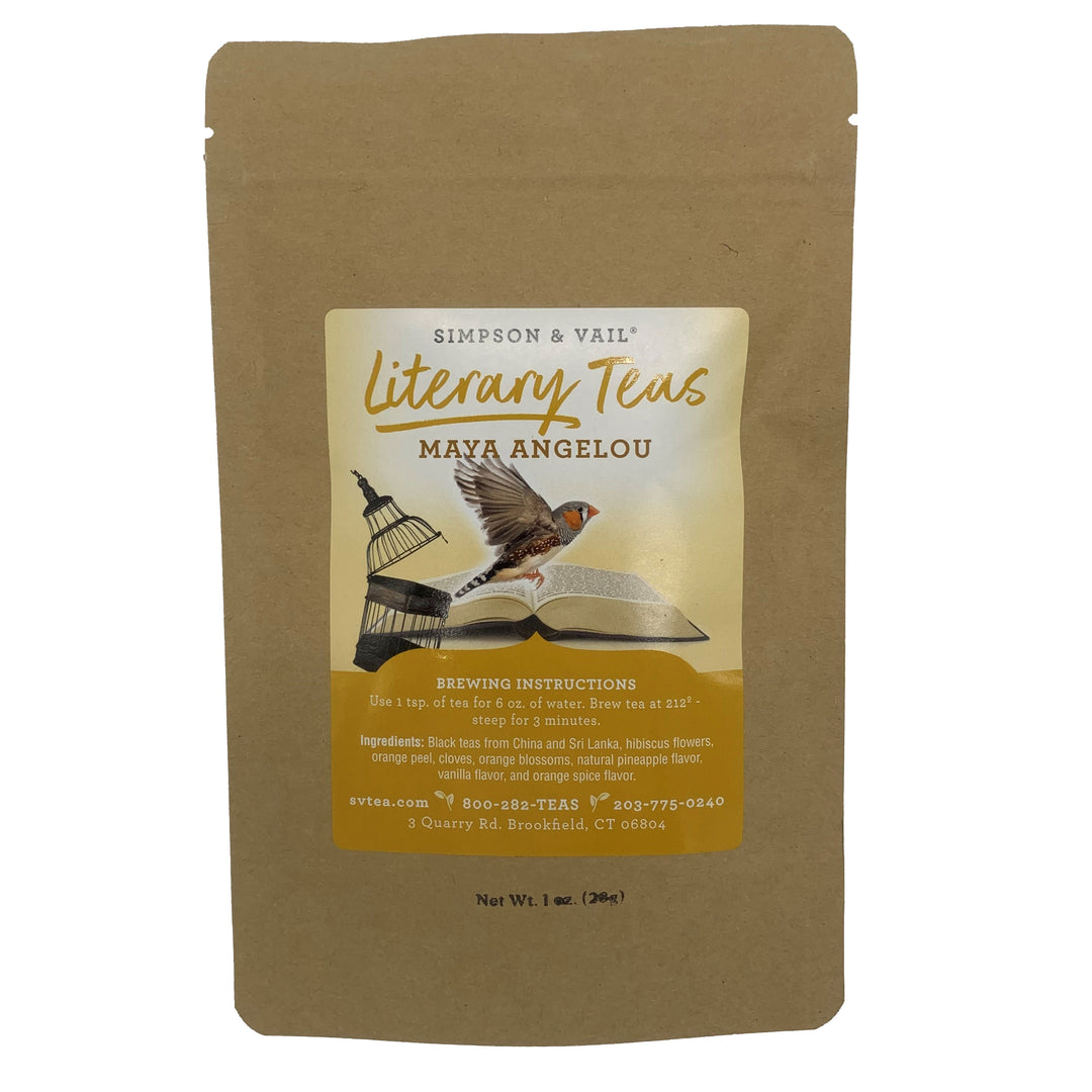 Maya Angelou's Black Tea Blend Packet