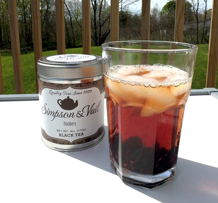 Blackberry Black Tea Iced tea