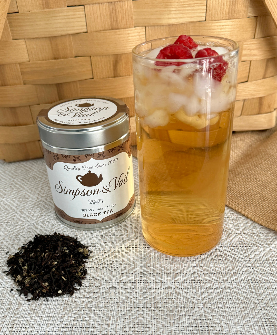 Raspberry Black Iced Tea