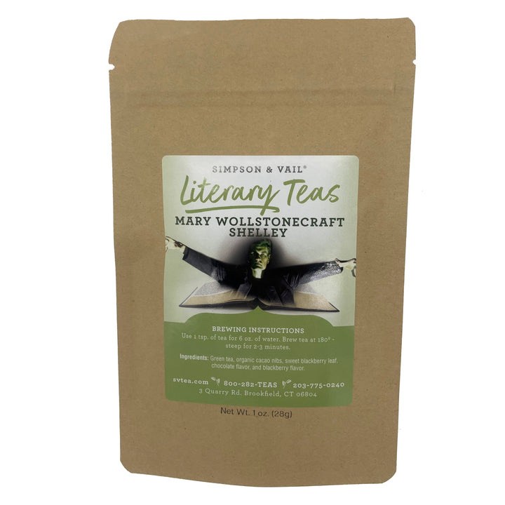 Mary Shelley's Green Tea Blend Packet