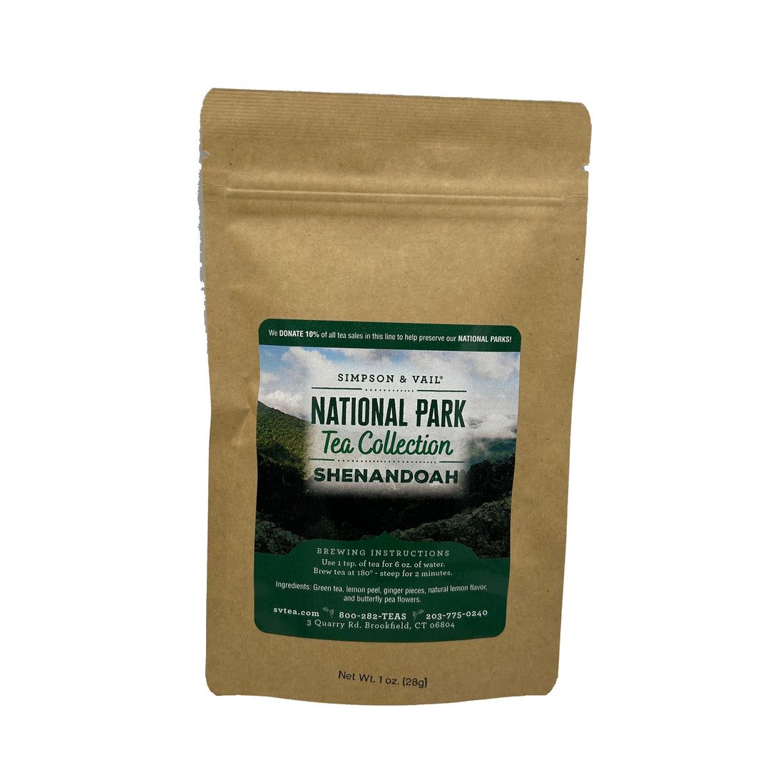 shenandoah tea packaging