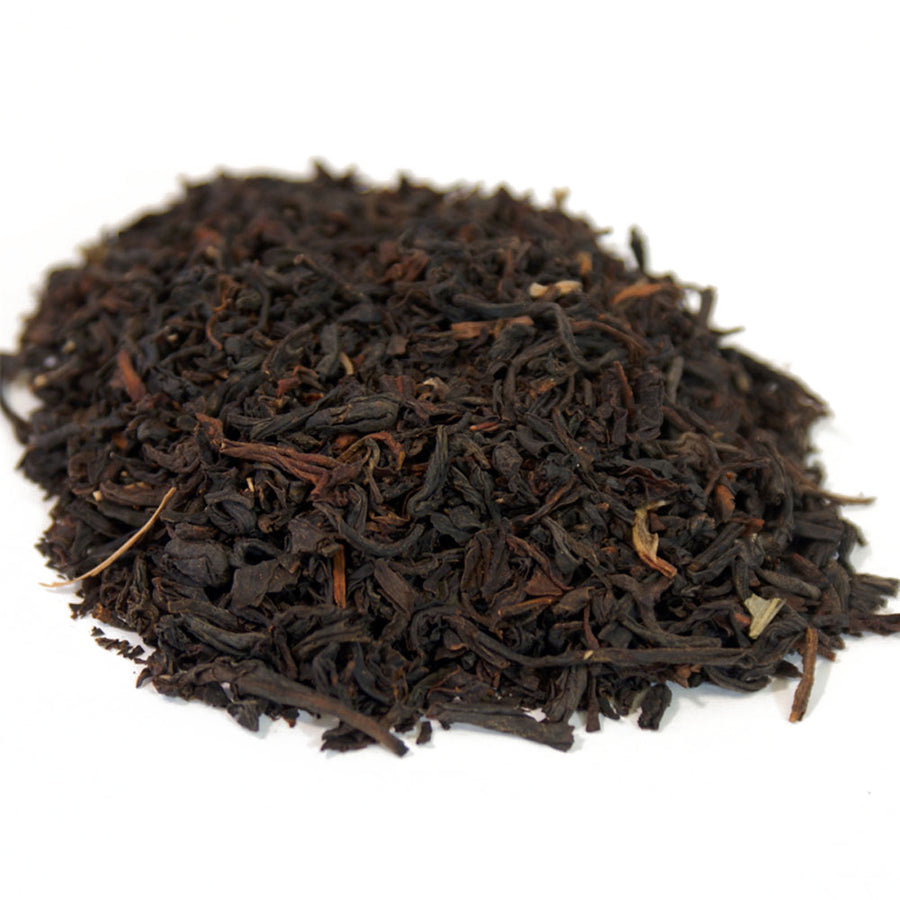 smoky siberian loose tea pile