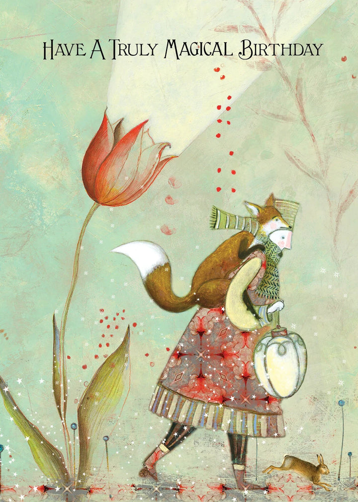 magical birthday card cover