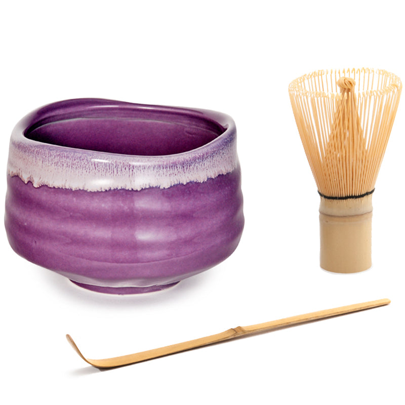 1/2/3pcs Matcha Set Bamboo Whisk Teaspoon Ceramic Bowl