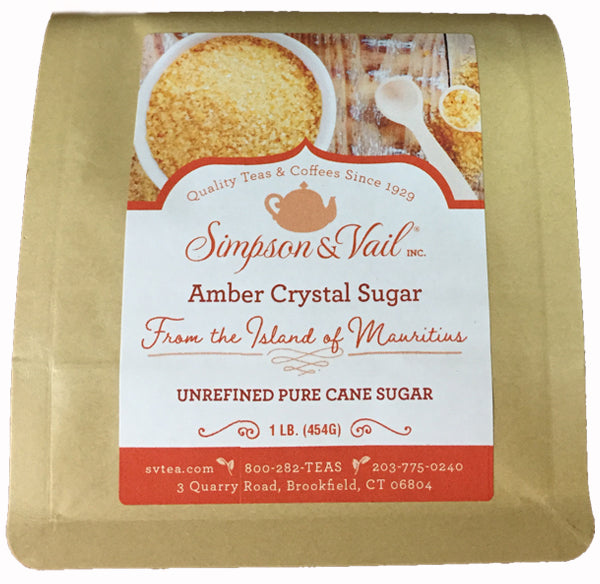 S&V AMBER CRYSTAL Sugar - 16oz. bag - WS