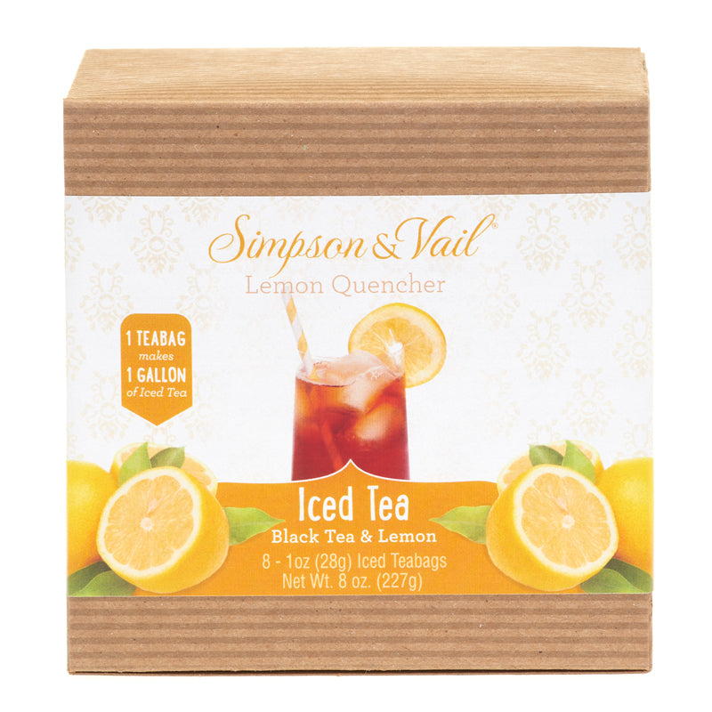 Lemon Quencher Black Iced Teabags (8)