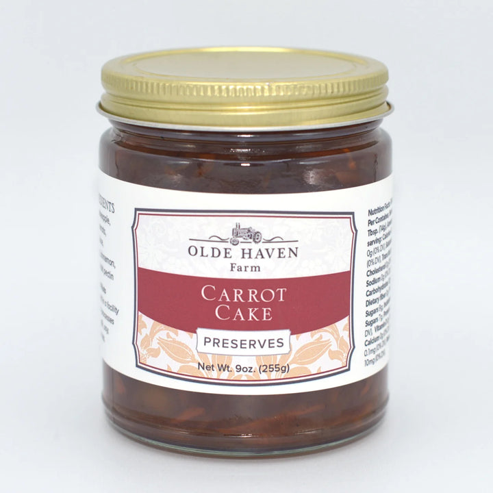 Olde Haven Carrot Cake Preserves Jar