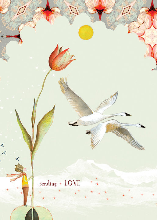 sending love card cover