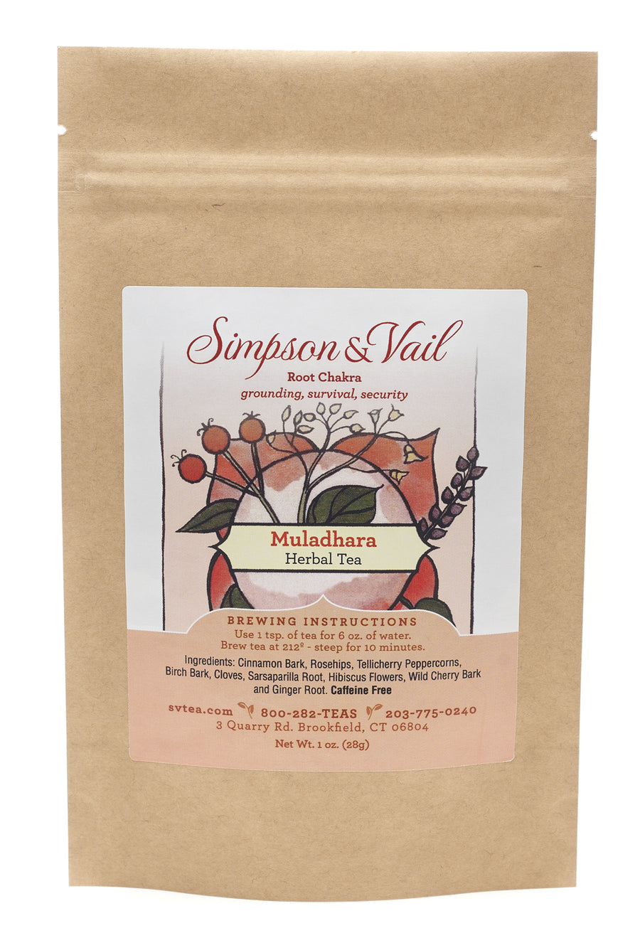 root chakra yoga tea package