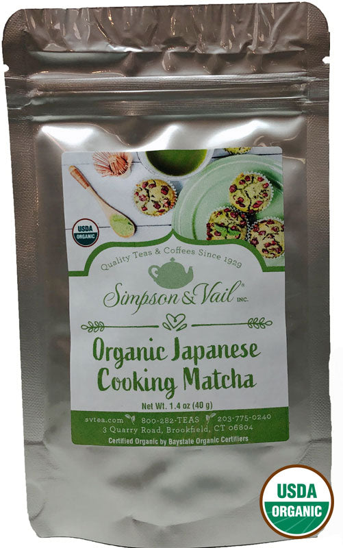 Organic Japanese Cooking Matcha, 40 gm pkg