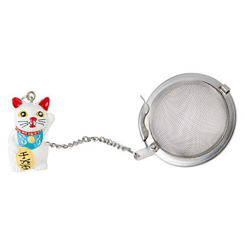 Lucky Cat Teaball for brewing tea