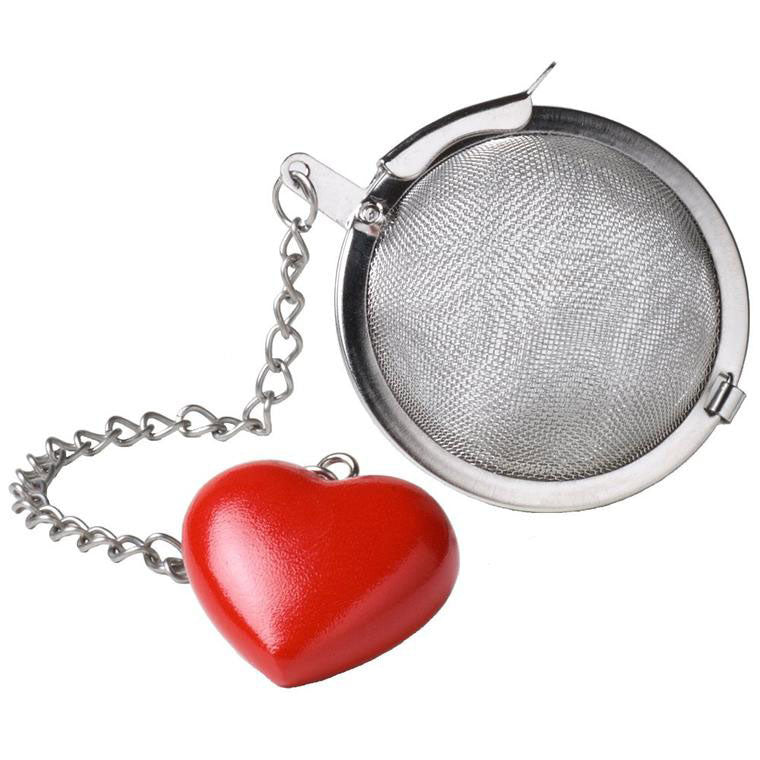 Red Heart Tea Ball