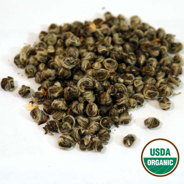 Dragon Phoenix Pearls Tea Pile
