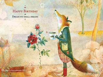 dream birthday card cover