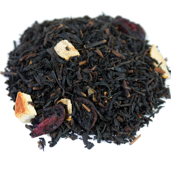 Orange Cranberry Black Tea Pile