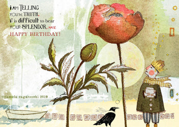 birthday splendor card cover