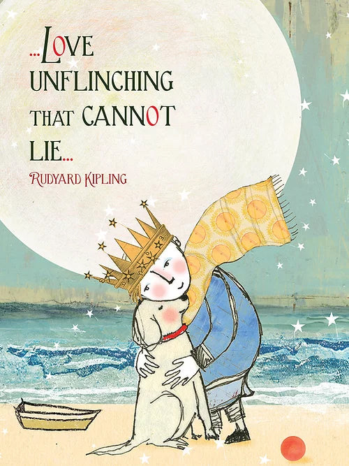 kipling love quote card cover