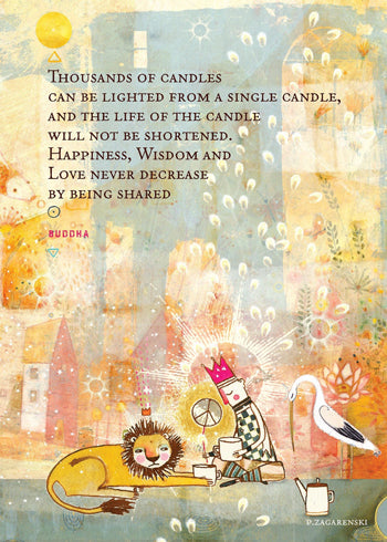buddha card cover