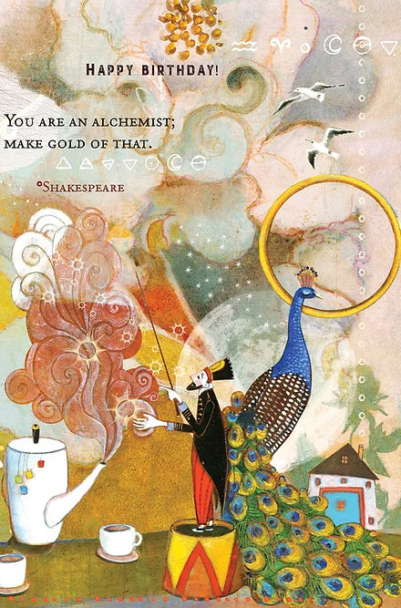 shakespeare birthday card cover