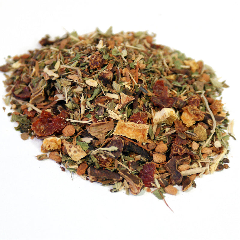 Shanti Herbal Tea pile
