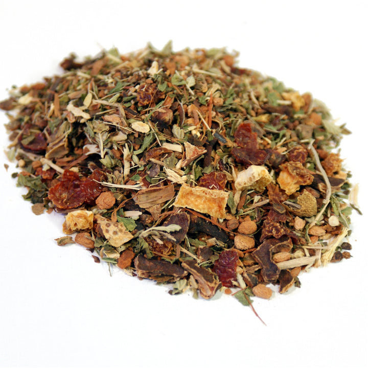 Shanti Herbal Tea pile
