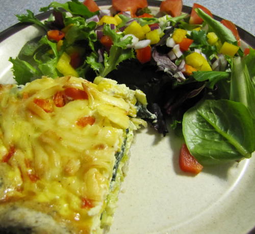 Tea Quiche Recipe – Leek and Spinach With Black and Green Teas