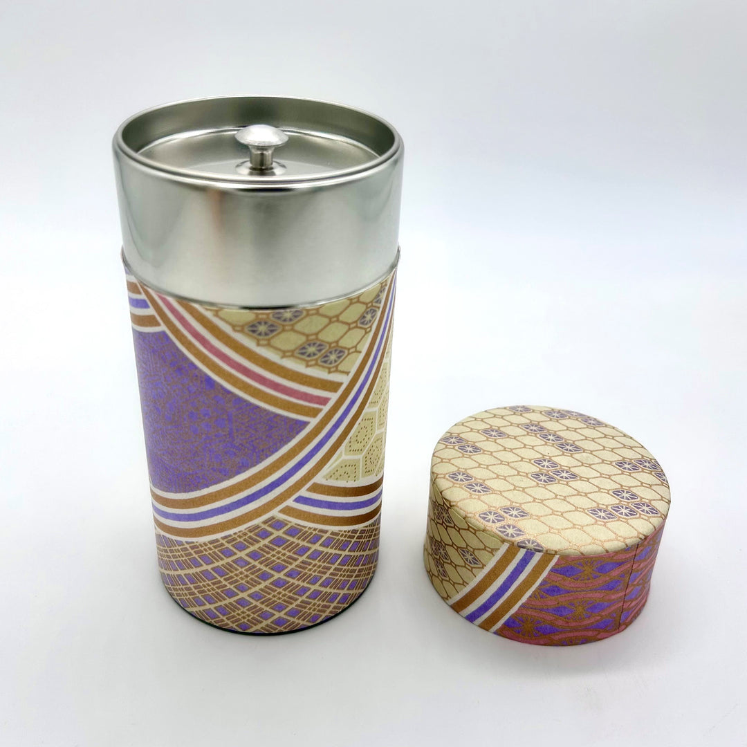 Japanese Tea Tin, w/ Inner Seal