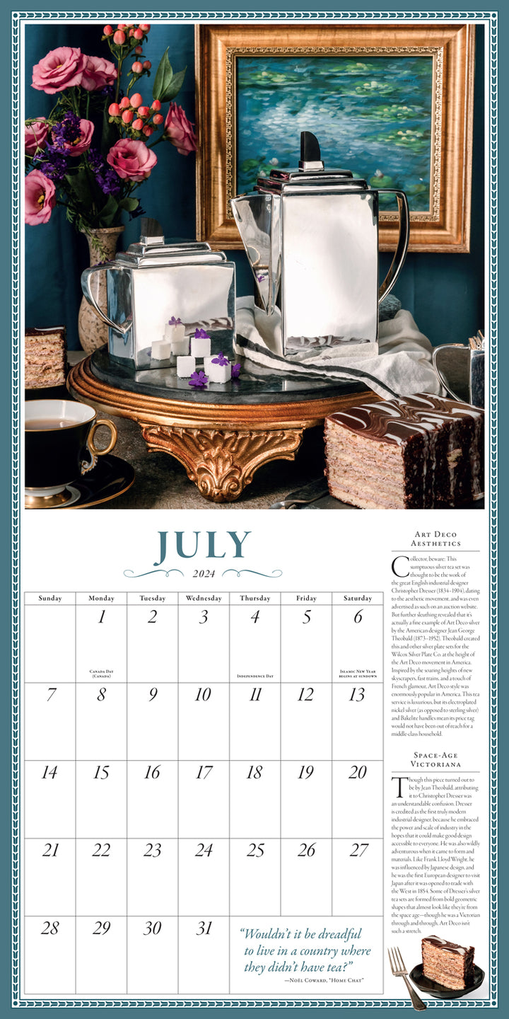 2024 Teapot Collectible Calendar
