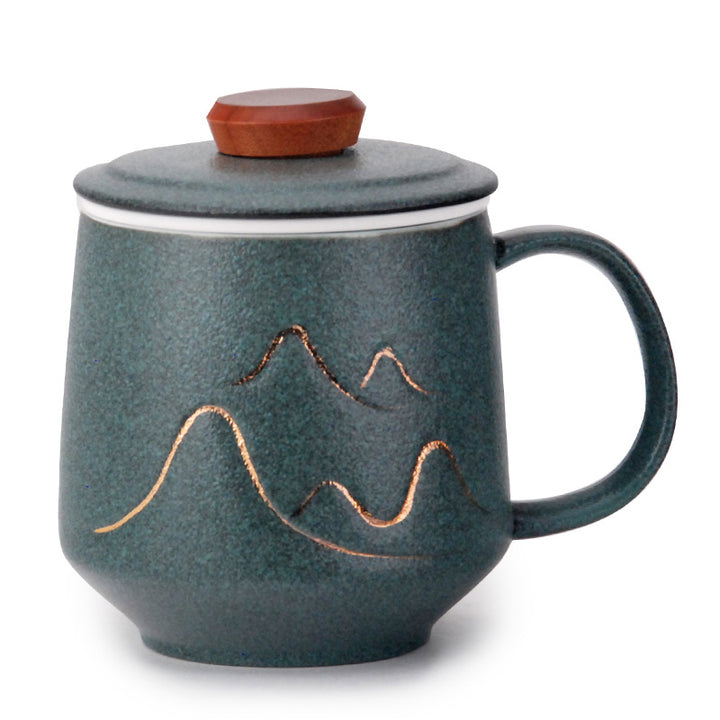 Mountain Tea Infuser Mugs