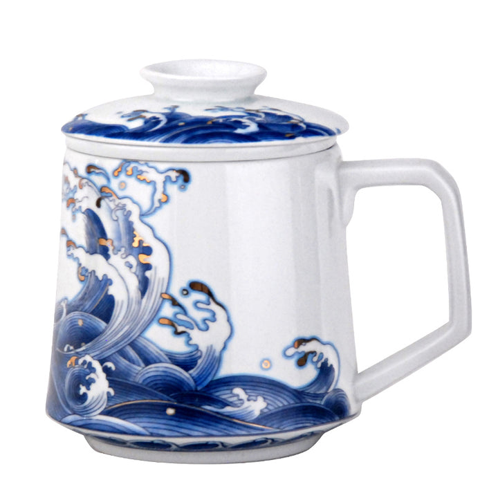 Wave Tea Infuser Mug