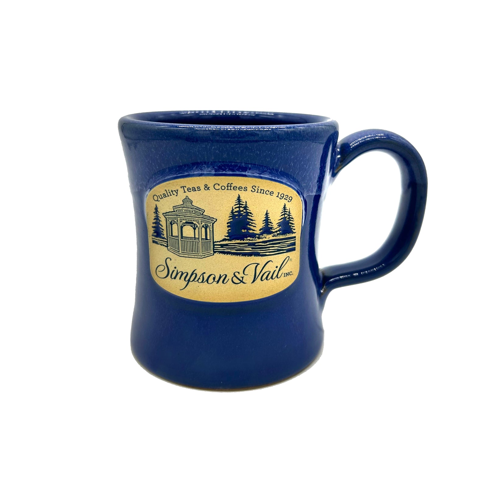 sky blue simpson & Vail mug