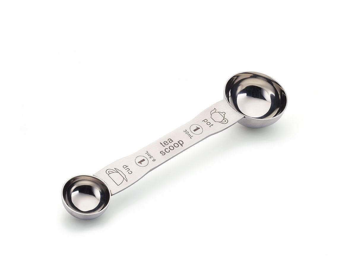 Duo scoop tea measuring spoon