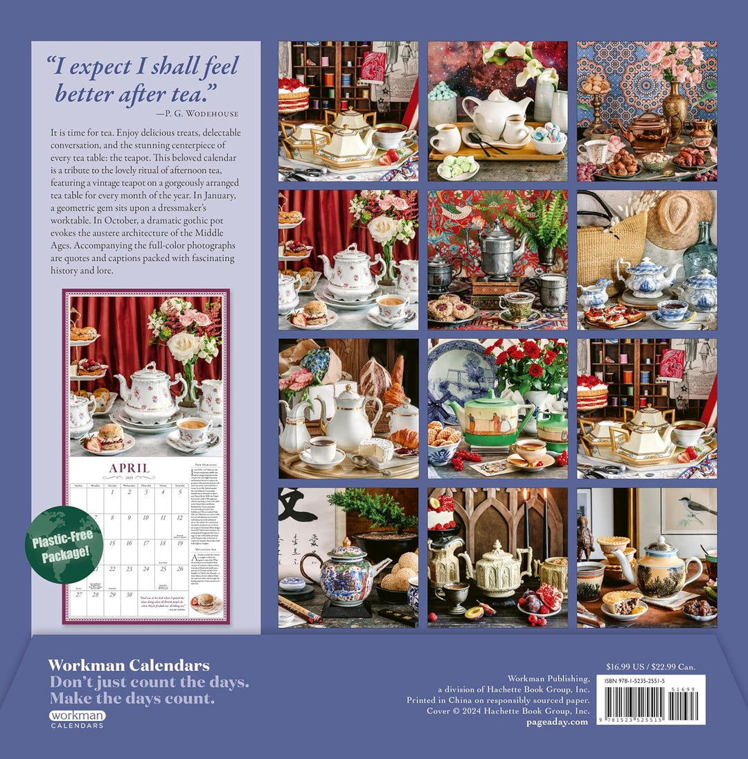 2025 Teapot Collectible Calendar