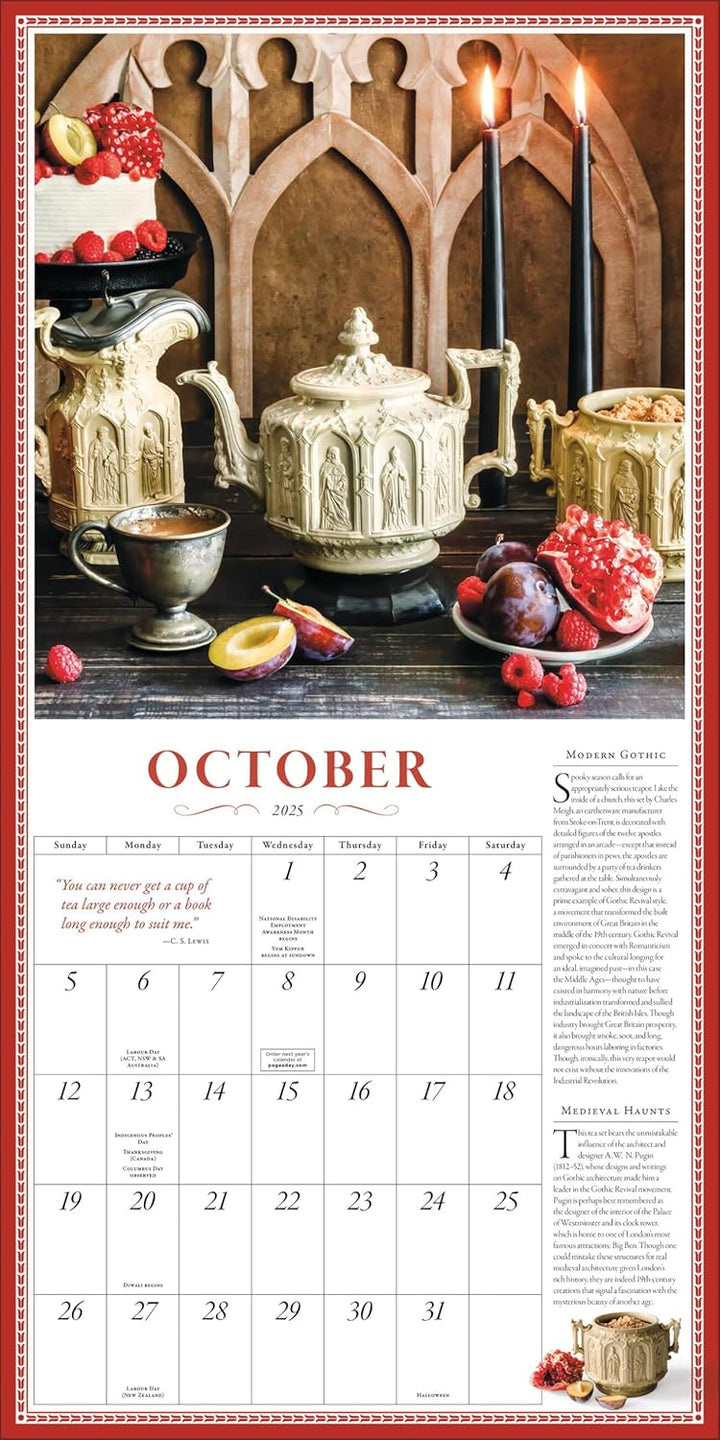 2025 Teapot Collectible Calendar