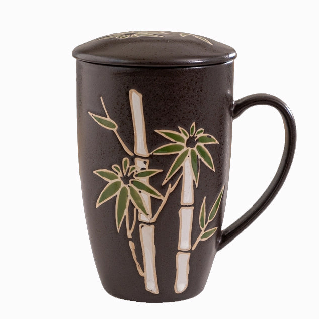 Bamboo Tea Infuser Mug