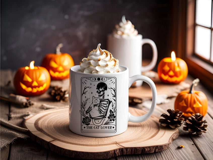 tarot card mug