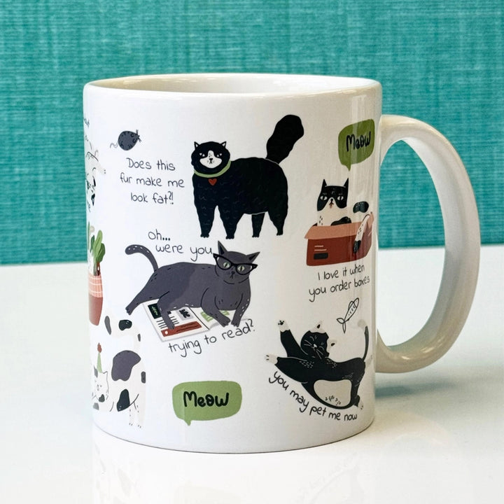 Feisty Felines Tea Mug