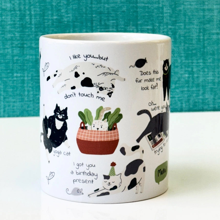 Feisty Felines Tea Mug