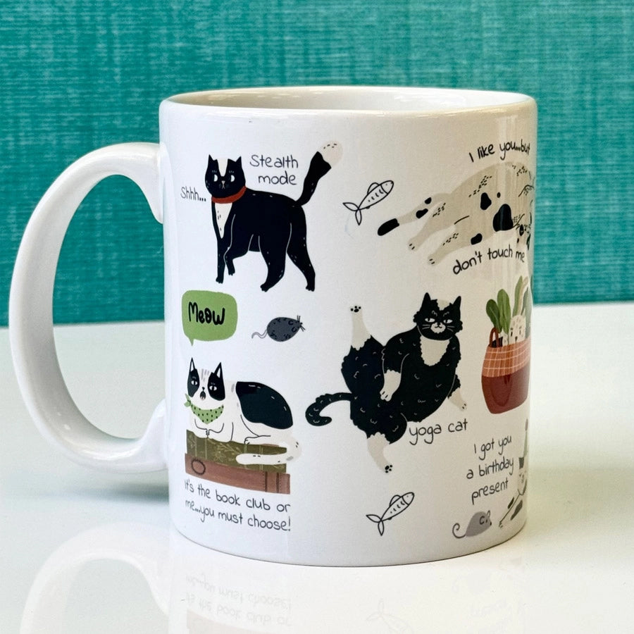 Feisty Felines Tea Mug