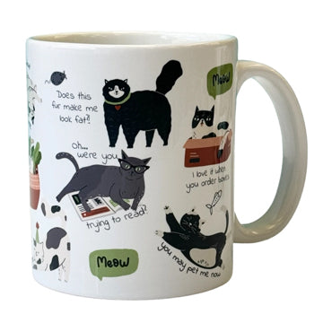 Feisty Felines Tea Mug